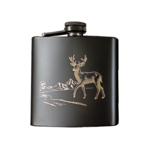 Fritzmann pljoska jelen - crna 180ml 32414-33